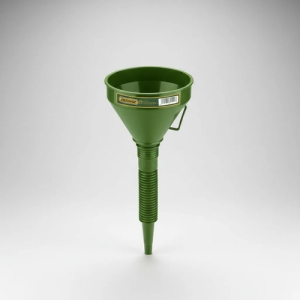 Embudo Flexible 2 En 1 De Plástico Jadever Verde Musgo