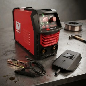 Soldadora Inverter 2 En 1 Mma Y Tig 200a Vrd Robot Digital Rojo