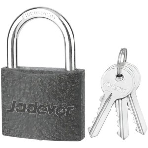Candado De Hierro 50mm Jadever Jdpd5550 Color Negro