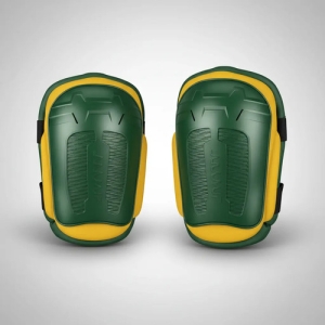 Rodilleras De Trabajo 230x150mm Jadever Verde Musgo M