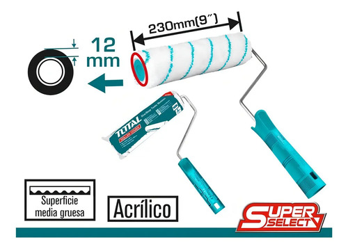 Rodillo 23cm Antigoteo Total Tht85096 - Imagen 2