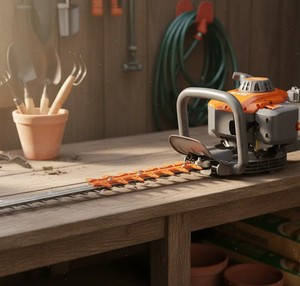 Corta Cerco Cortacerco Nafta 22.5cc Holzfforma Profesional Naranja
