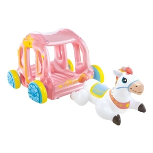 Flotador Hinchable Carruaje Princesa Intex Para Niños Y Piscina