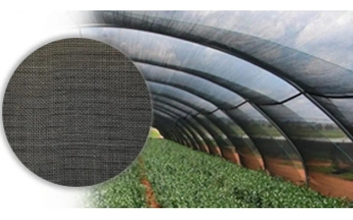 Malla Sombra Negra 4.2mt Ancho / Sombra 80% / Origen Chileno Negro - Imagen 3