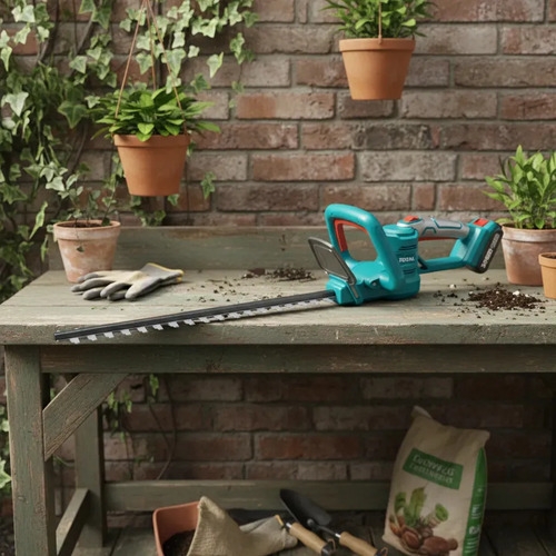 Cortacerco Inalámbrico Total 20v Industrial, 46cm Largo De Hoja - No Incluye Batería Ni Cargador - Thtli20018 Turquesa - Imagen 5