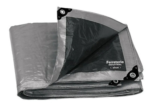 Lona Truper Super Reforzada 7 X 10 Uso Rudo Camping Camion Plateado