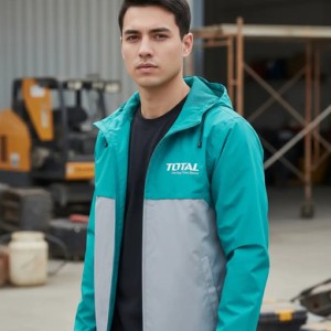 Campera Impermeable Total Talle Xxl Elsue Azul Petróleo Xxl Liso