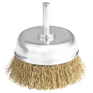 Cepillo Copa P Taladro 75mm Jadever Jdce3401 Plateado