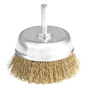 Cepillo Copa P Taladro 75mm Jadever Jdce3401 Plateado