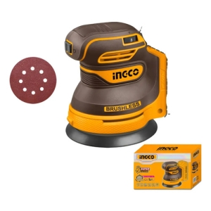 Lijadora Roto Orbital Sin Bateria S/car Ingco Crosli2002 Amarillo 50hz/60hz