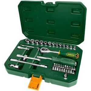 Set Bocallaves Puntas 1/4' 45 Piezas Crique Jadever