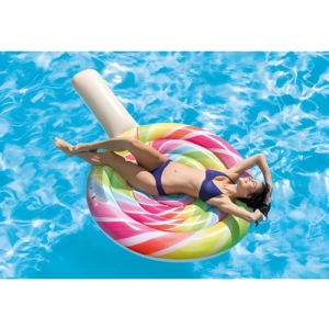 Colchoneta Inflable Intex Paleta Chupetin 208 X 135 Cm