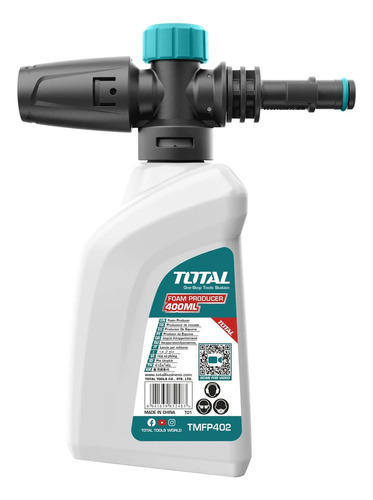 Hidrolavadora 1400w Total + Tacho De Jabón + Puntero 360 Turquesa 50 Hz/60 Hz - Imagen 4