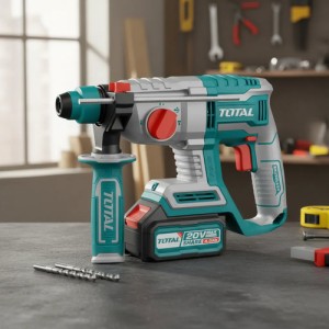 Rotomartillo A Batería 20v 2.0 Jouls Sin Batería Total Turquesa 50 Hz / 60hz