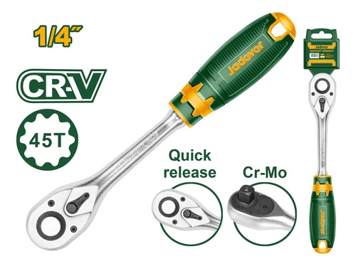 Llave Criquet 1/4 Jadever Jdrw1214 Verde - Imagen 2