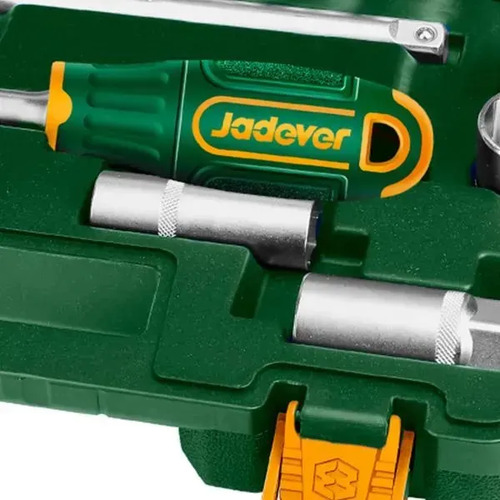 Set Tubos Y Llaves Crique 1/2 25 Piezas Industrial Jadever Verde - Imagen 5