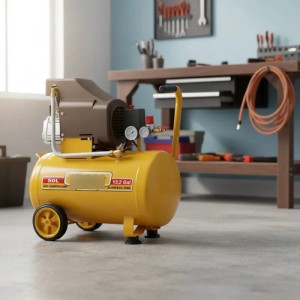 Compresor De Aire 50l 2.5hp 220-240v 96db Ingco Ac255016 Ama Amarillo