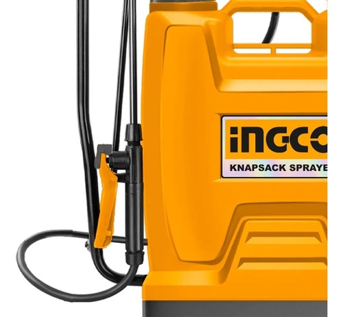 Pulverizador Fumigador Ingco Hspp41602 Mochila 16 Litros Color Amarillo - Imagen 3