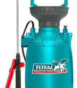 Fumigador Pulverizador Total A Presión, 5 Litros 2.5bar, Boquilla Ajustable - Thspp30502 Turquesa
