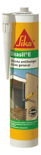 Sellador De Silicona Sika Sikasil E Transparente En Cartucho 300ml - Imagen 6