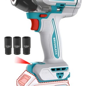 Llave Impacto Total 20v 1/2'' 500nm Sin Carbones Sin Batería Turquesa 50