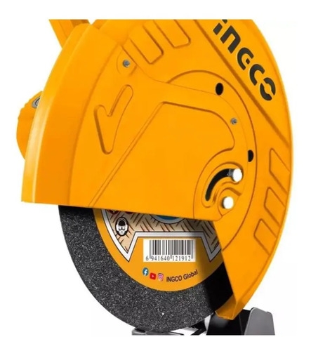 Tronzadora 3900rpm 14 Pulgadas 2400w Ingco Cos243558 Color Amarillo - Imagen 4