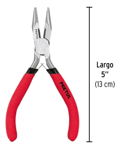 Pinza De Punta Y Corte 5'' Pretul Pmp-pu4 22662 - Imagen 6