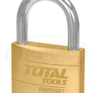 Candado Industrial Total 30mm + 3 Llaves De Cobre Tlk32302 Dorado