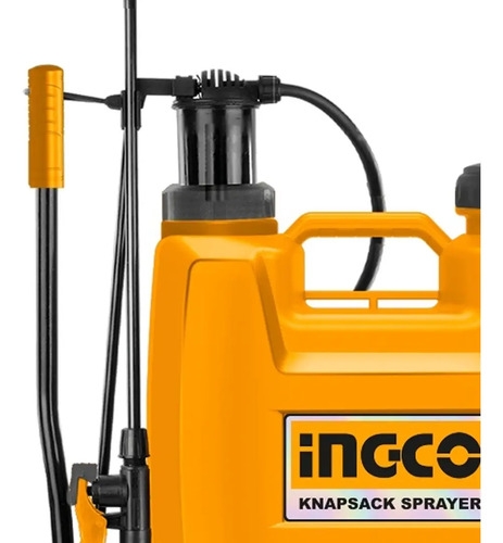 Pulverizador Fumigador Ingco Hspp41602 Mochila 16 Litros Color Amarillo - Imagen 5