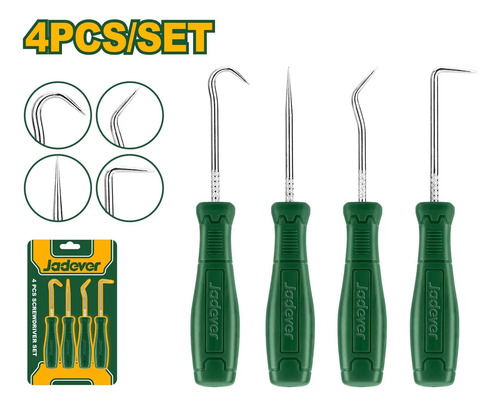 Juego / Set 4 Ganchos Jadever Jdss2604 - Imagen 2