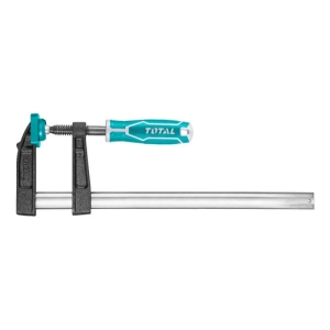 Prensa Sargento Carpintero Total Industrial 12x50cm - Sujeción Máxima 450kg, Tipo F - Tht1321203