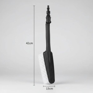 Cepillo Vertical Para Hidrolavadora Total 42x13cm Negro