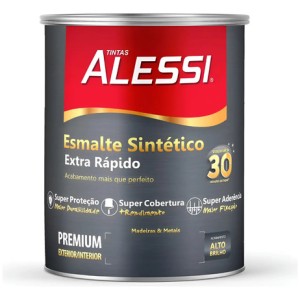 Esmalte Sintético Brillante Int/ext Premium Alessi 0.9 Lts