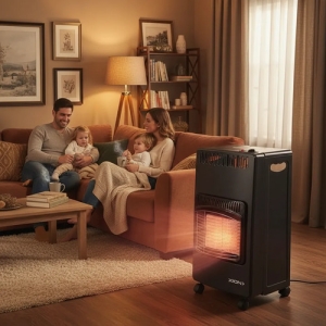 Estufa Xion Super Gas Plegable Xi-gas2 Color Negro Xiongas Negro