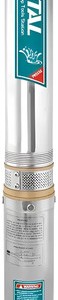 Bomba De Pozo Sumergible Eléctrica Inox 1hp Total Twp57501 Plateado