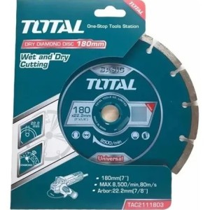 Disco Diamantado Segmentado Total 180x22mm Tac2111803