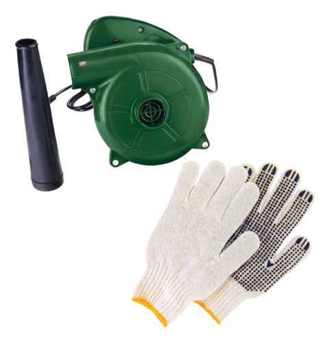 Sopladora Aspiradora 400w De Jardin Patio Hojas + Regalo Verde Musgo - Imagen 4