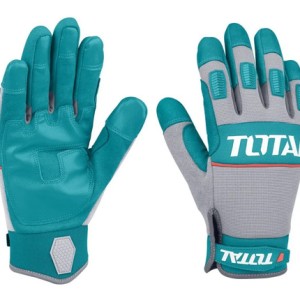 Guantes Total Para Mecánico, Trabajos Pesados, Taller - Palma De Microfibra, Talle Xl - Tsp1806-xl Turquesa