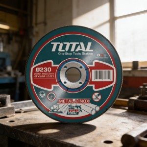 Disco Abrasivo De Corte Desbaste Total 23cm X 1.9mm Turquesa
