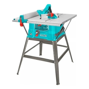 Sierra Circular De Mesa Total, De Banco Pie, 1500w - Disco 10'' 254mm, Mesa 64x43cm Extensible - Ts5152548
