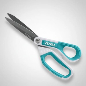 Tijera Multiuso 210mm Mango De Goma Thscrs812108 Turquesa