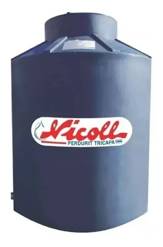 Tanque De Agua Nicoll Tricapa 600l Gris Oscuro Para Exteriores