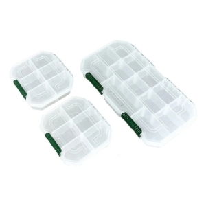 Set Organizador 3 Piezas Apilables Jadever Jdtb8343 Color Blanco