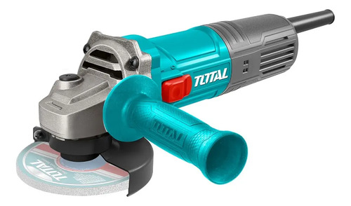 Amoladora Angular Total 900w - 5 Pulgadas, 125mm, 11.000rpm, Industrial - Velocidad Variable - Tg109125565 Turquesa 50 Hz/60 Hz