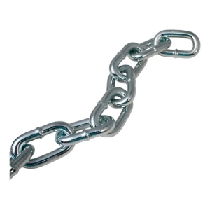 Cadena 6,36mm 1/4 Galvanizada Resiste 750kg X Metro