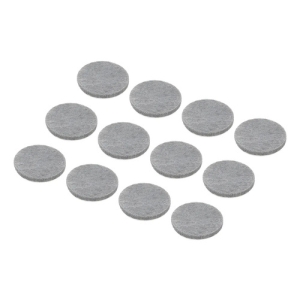 Fieltro Autoadhesivos Topes Silla Puerta Muebles 35mm X12uni Blanco Fieltro