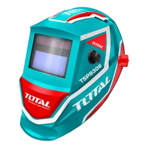 Careta, Máscara De Soldar Total Fotosensible, Fotocromática, Oscuridad Regulable - Recarga Automática Con La Luz - Tsp9306 Negro