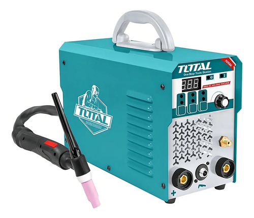 Soldadora Inverter Tig Mma 160amp Total Tig1601 Color Celeste