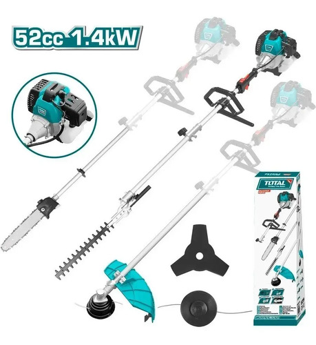 Cortaseto Orilladora Desbrozadora Motosierra 52cc Total