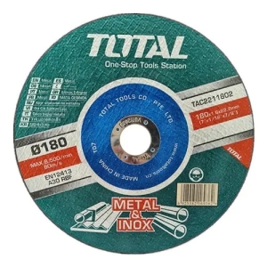 Disco Corte P/ Metal Acero Inoxidable 180mm Total Tac2211802